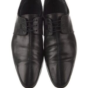 Louis Vuitton Damier Embossed Derby Shoes